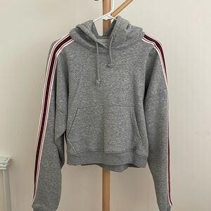 Heather gray hoodie from TNA, size M
